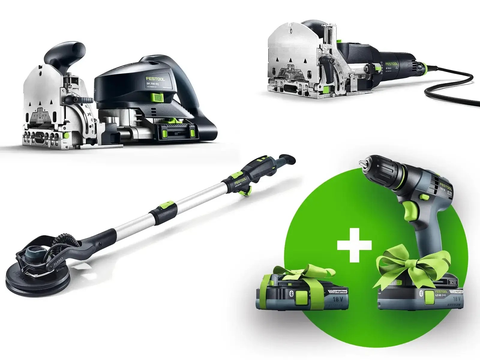 Festool PLANEX ja DOMINO