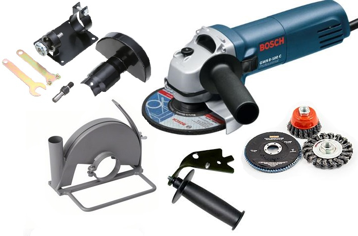 Kulmahiomakoneet, tarvikkeet