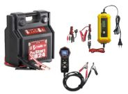 Akkulaturit, testerit, apukäynnistimet
