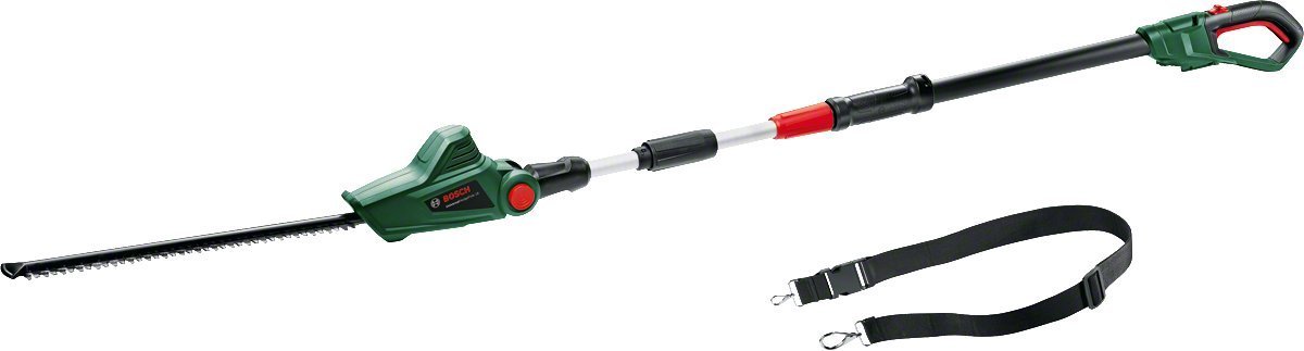 Teleskooppi pensasleikkuri Bosch Universal Hedge Pole 18; 18 V akkukäyttöinen; 43 cm pituus (ilman akkua ja laturia)