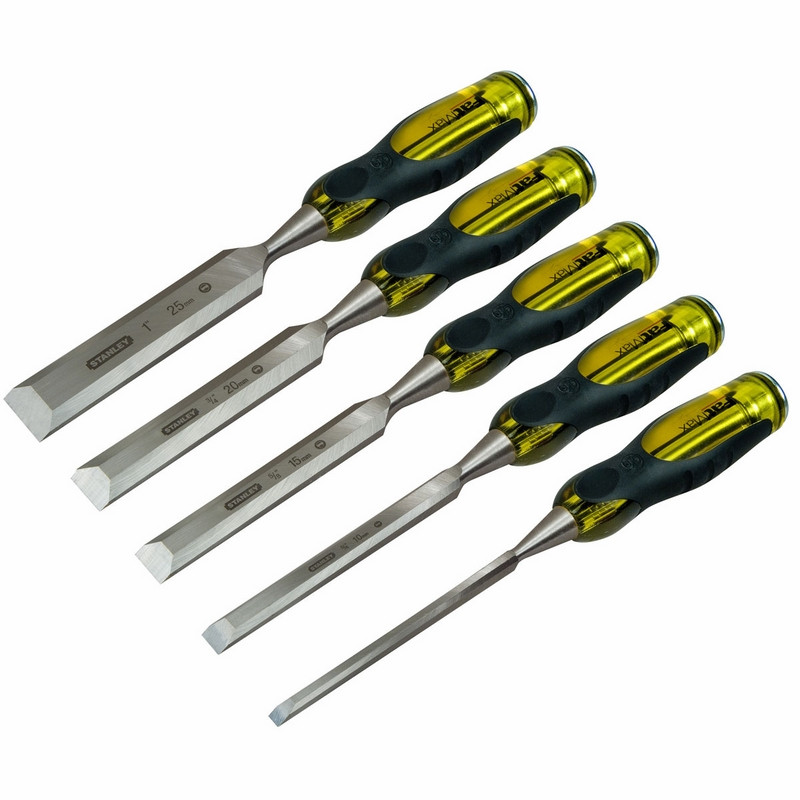 Puutalttasetti Stanley FatMax ThruTang; 5 kpl.