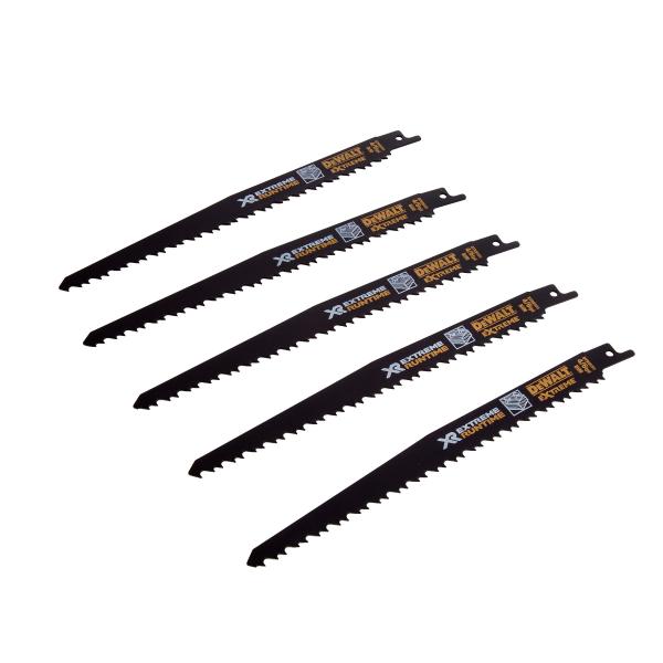 Puukkosahanterä DeWalt DT99554-QZ; 152 mm; 5 kpl.