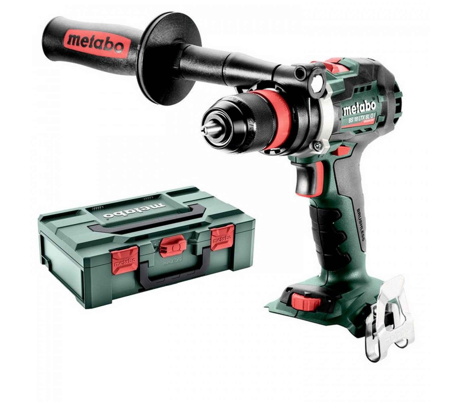 Pora/ruuvinväännin Metabo BS 18 LTX BL Q I; 18 V (ilman akkua ja laturia)