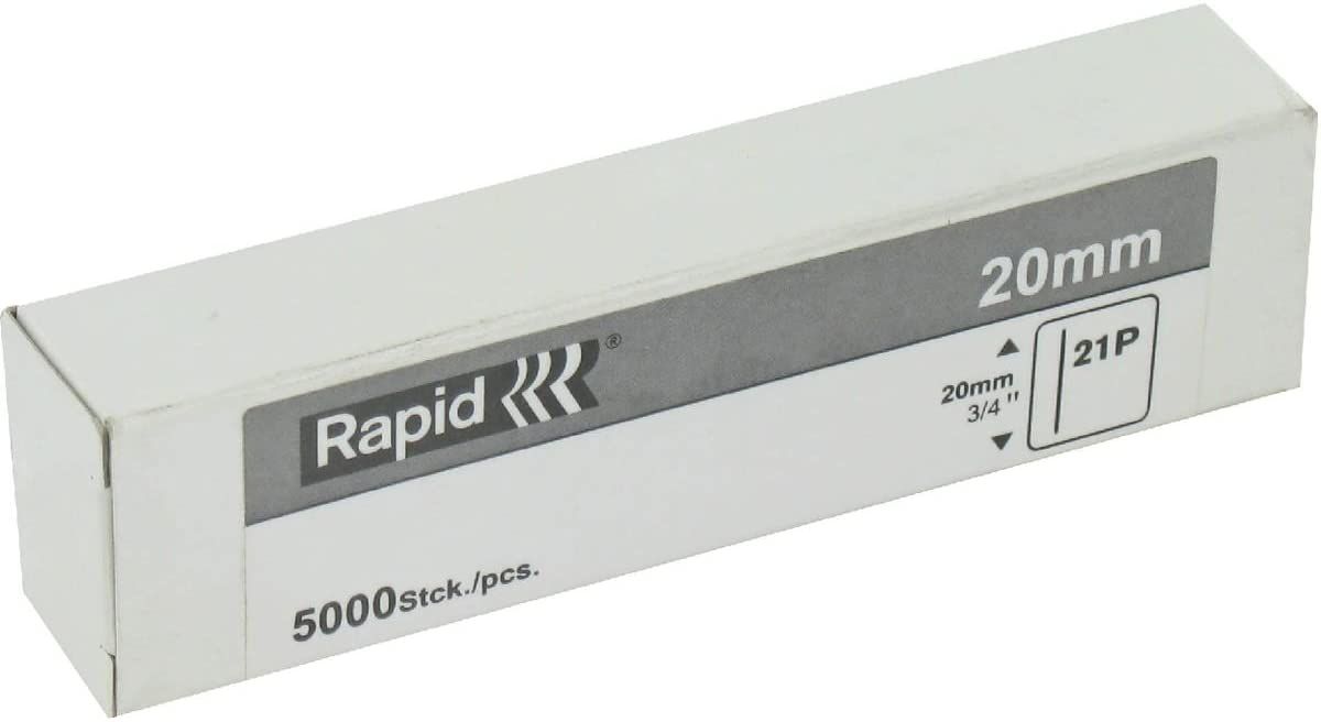 Lankanaulat Rapid 21P; 0,8x20 mm; 5000 kpl.; galvanoitu