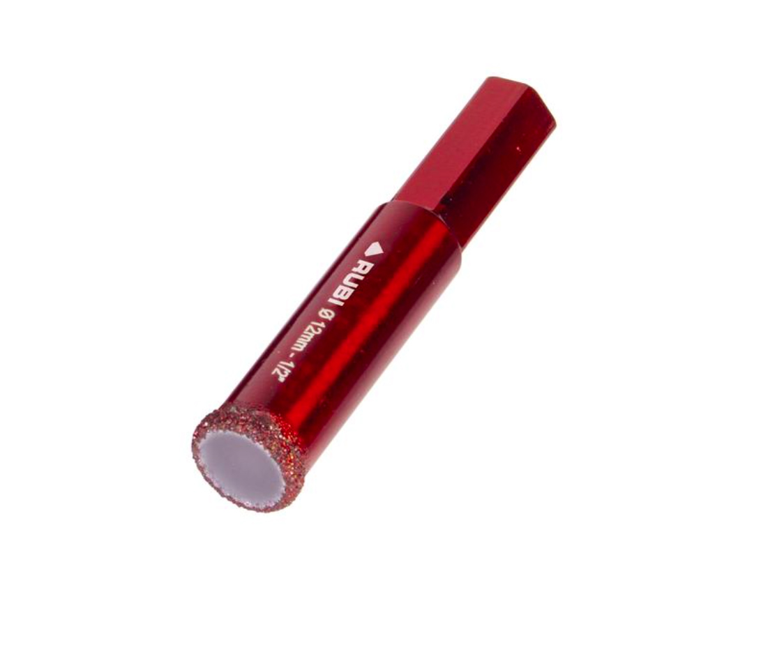 Timanttikuivaporanterät Dry Speed Best for Ceramic Rubi DRYGRES 4DRILL; 12 mm