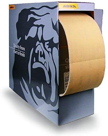 Hiekkapaperirulla Mirka GoldFlex Soft 2912707032; 115x125 mm; P320; 200 kpl.