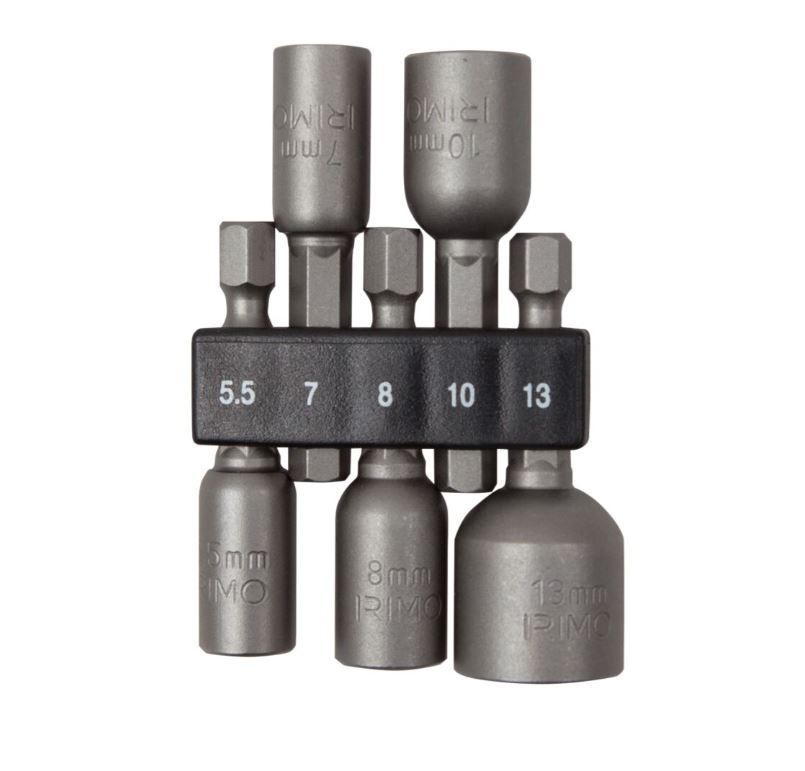 Hylsysarja  Irimo; 1/4''; 5,5-13 mm; 5 kpl.