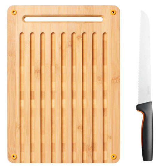 Veitsi ja leikkuulauta Fiskars Functional Form