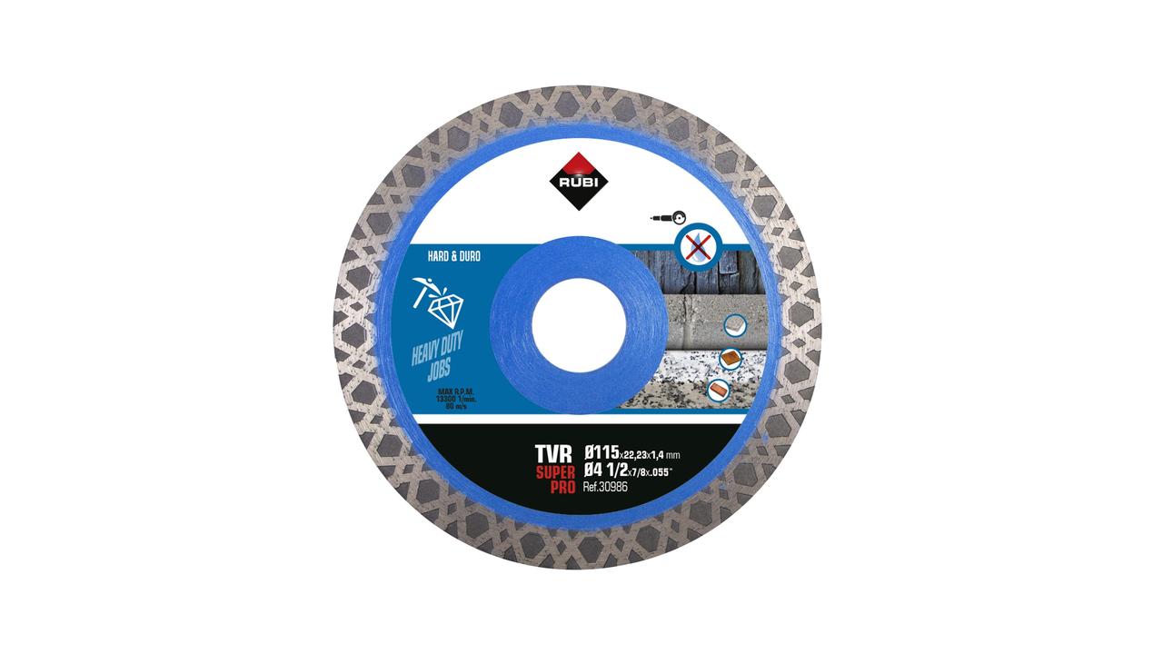 Timanttikatkaisulaikka Rubi TVR 115 SUPERPRO; 115 mm