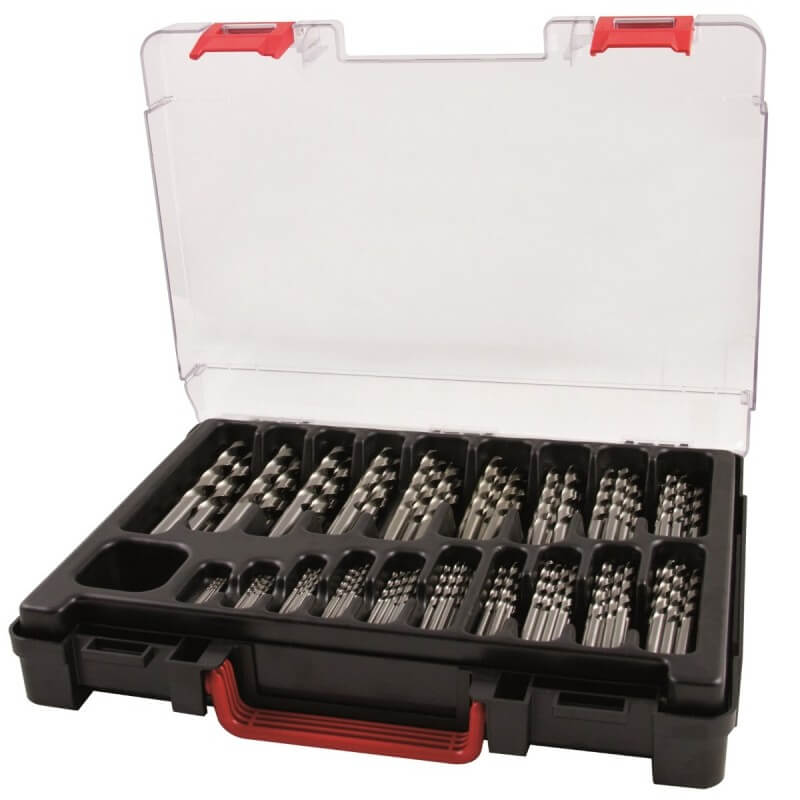 Metalliporanteräsarja RUKO A214200RO; 1-10 mm; 170 kpl.