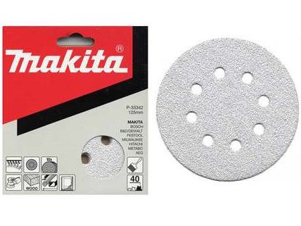 Hiomapaperi Makita P-37443; 125 mm; K240; 50 kpl.