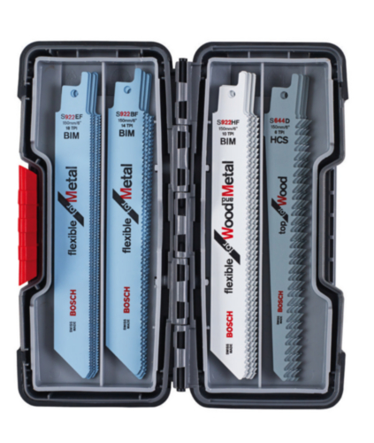 Sahojen sarja Bosch Tough Box; 20 kpl.