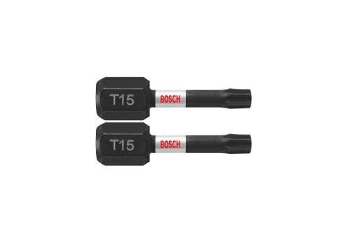 Urakärki Bosch Impact Control; T15; 25 mm; 2 kpl.