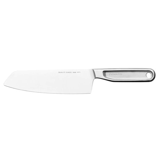 Santoku - veitsi Fiskars All Steel 1062884; 29,5 cm