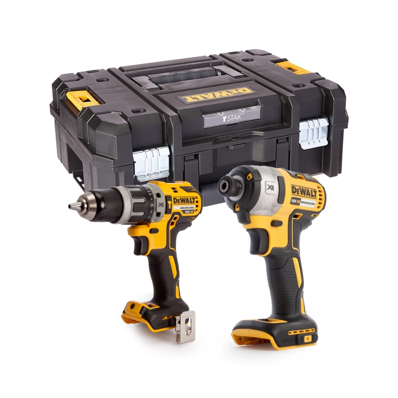 Työkalusarja DeWalt DCK266NT-XJ (DCD796 + DCF887); 18 V (ilman akkua ja laturia)