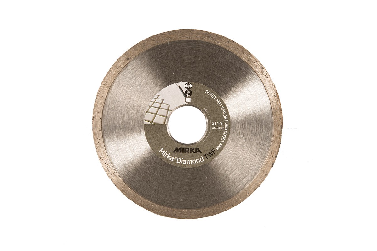Timanttihiomalaikka Mirka DIAMOND; 110x22,2 mm; TWF