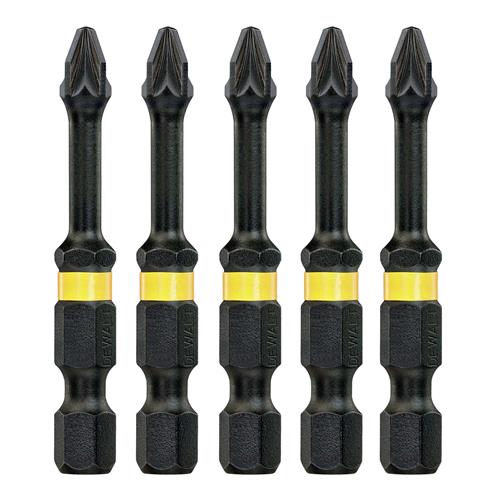 Kärkisarja iskevälle ruuvinvääntimelle DeWalt FLEXTORQ; PZ3; 57 mm; 5 kpl.