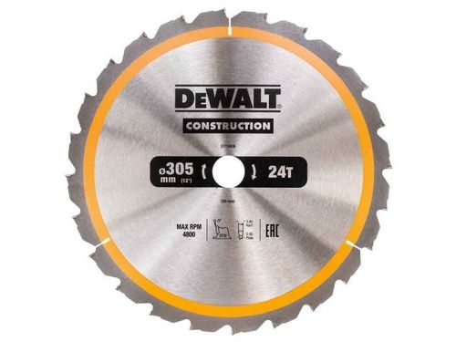 Katkaisuterä puulle DeWalt DT1958; 305x30 mm; 24T