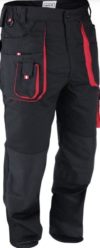 Housut Yato YT-8028; XL; musta