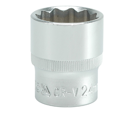 Kuusiohylsy Yato YT-1286; 1/2''; 24 mm