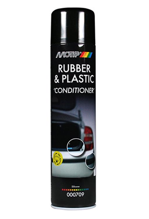 Muovinpuhdistusaine Motip RUBBER & PLASTIC CONDITIONER; 600 ml