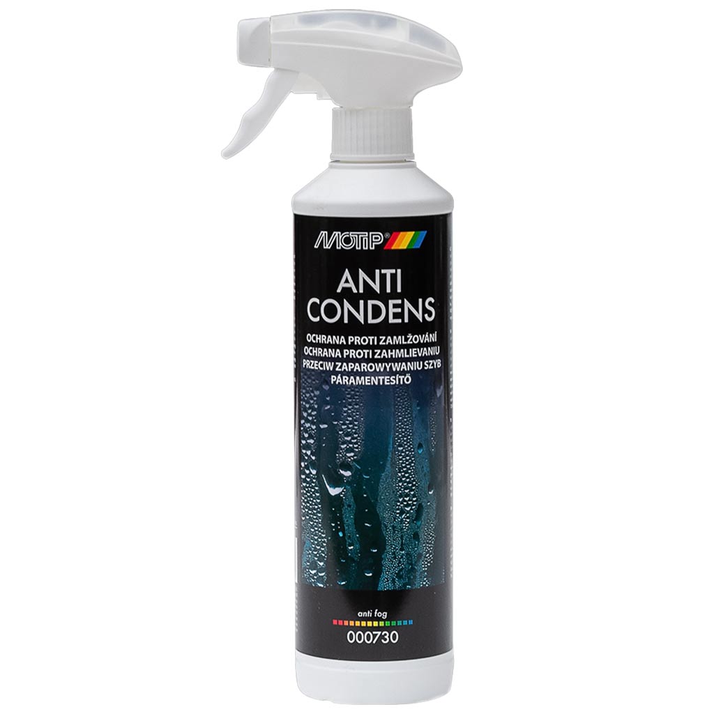 Lasinpesuaine Motip ANTI CONDENS; 500 ml