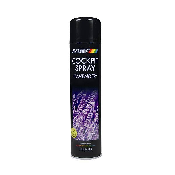 Autonpesuaine Motip COCKPIT SPRAY LAVENDER; 600 ml