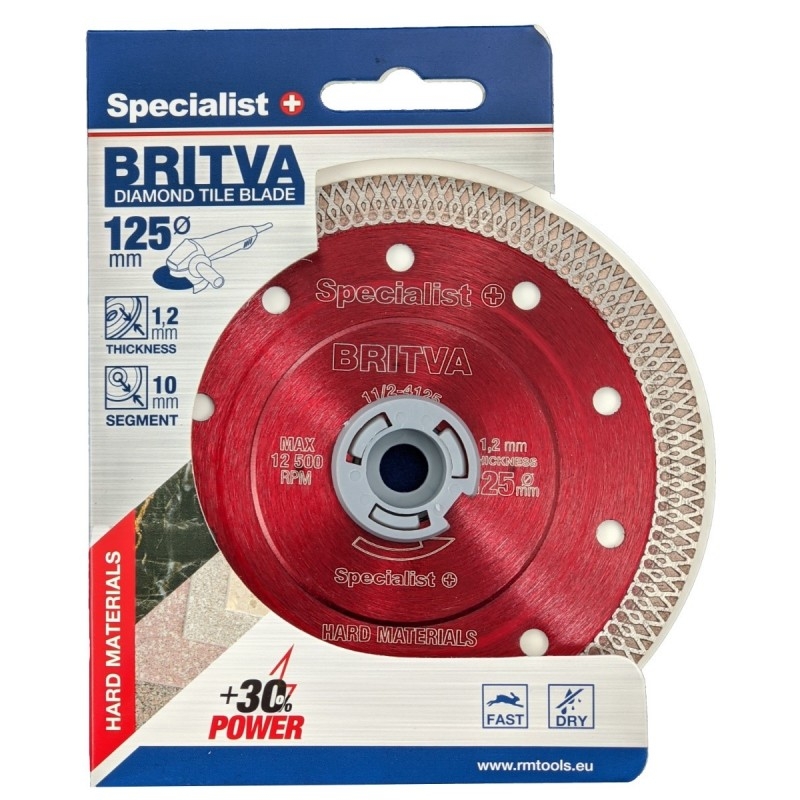 Timanttihiomalaikka Specialist BRITVA 11/2-4125; 125 mm