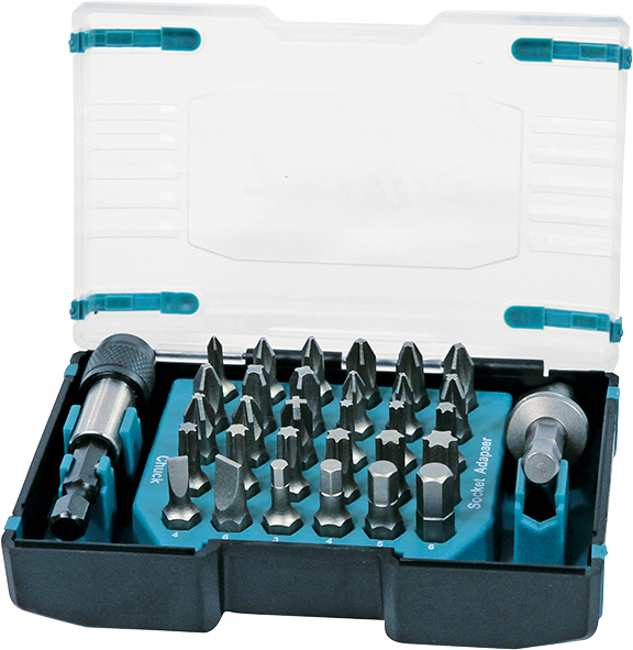 Minikoon mac-tarvikesarjat Makita D-65084; 32 kpl.