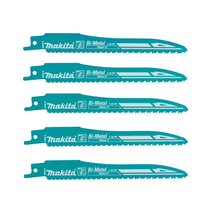 Puukkosahanterä Makita B-05038-25; 25 kpl.