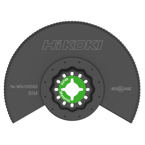 Puolipyöreä segmenttisahanterä Hikoki 782786; 100x27 mm