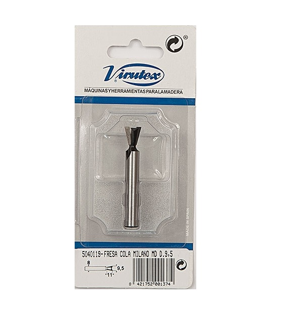 Lohenpyrstöjyrsin Virutex 1140060; D12 mm