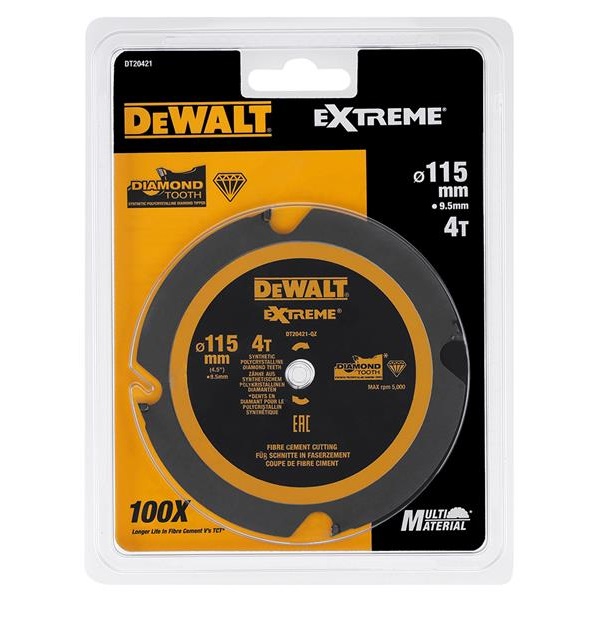 Timanttikatkaisulaikka DeWalt DT20421; 115x9,5 mm; Z4