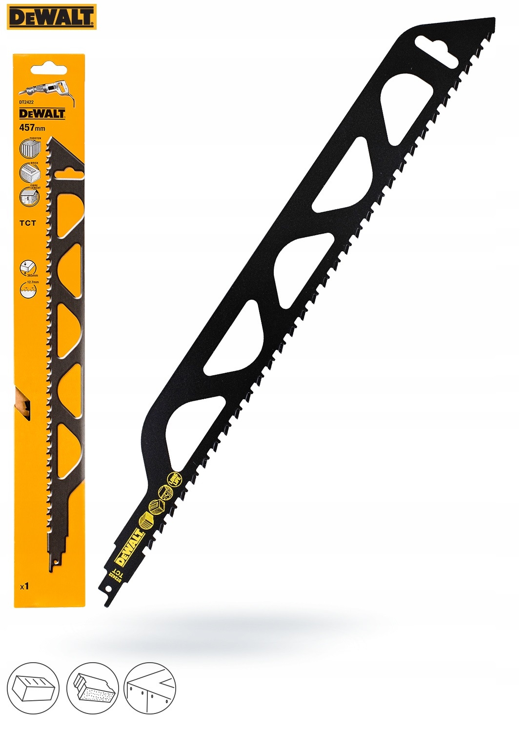 Puukkosahanterä DeWalt DT2422; 457 mm