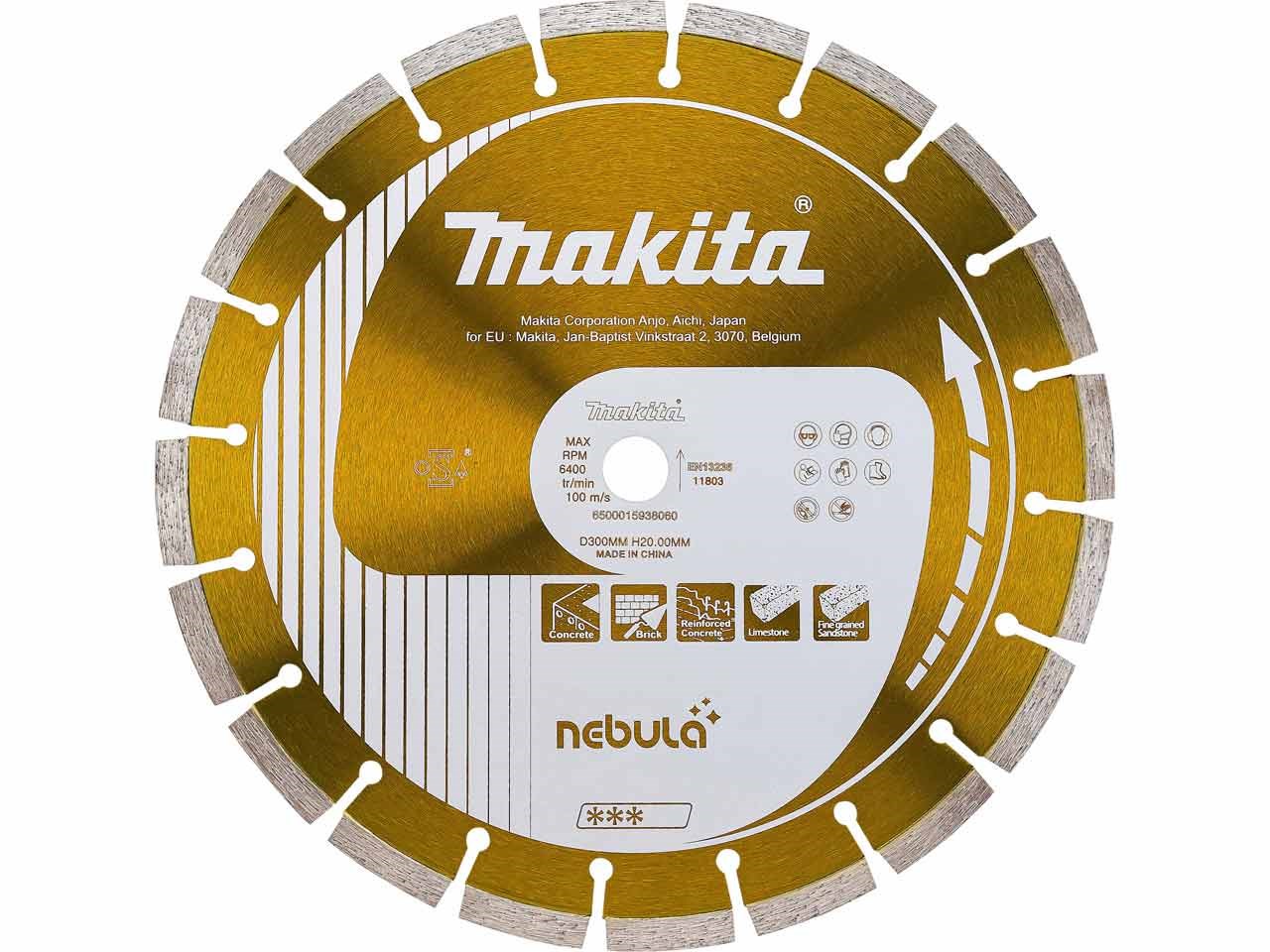Timanttikatkaisulaikka Makita Nebula; 125 mm