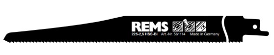 Puukkosahanterä Rems 561114R03; 3 kpl.
