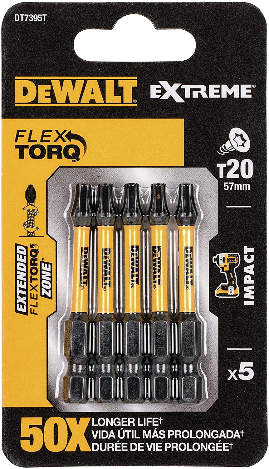 Minikoon mac-tarvikesarjat DeWalt DT7395T-QZ; 5 kpl.