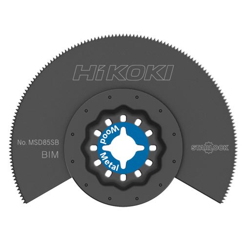 Puolipyöreä segmenttisahanterä Hikoki Starlock MSD85SB