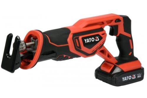 Puukkosaha/pistosaha Yato YT-82814; 18 V; 2,0 Ah akku