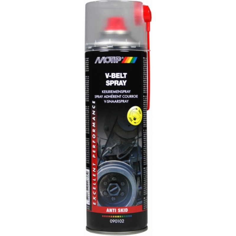 Hihnan kitkaa lisäävä spray Motip V-BELT SPRAY; 500 ml