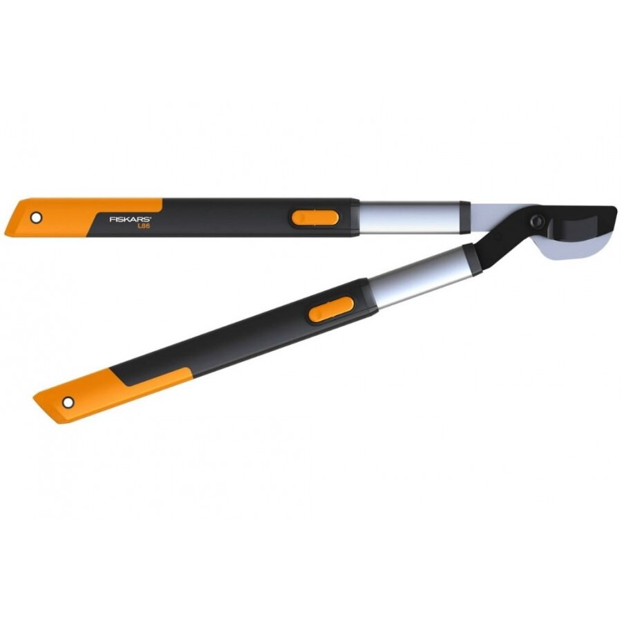 Puutarhan pienet voimasakset, alasinmalli Fiskars SmartFit L86; 249 mm