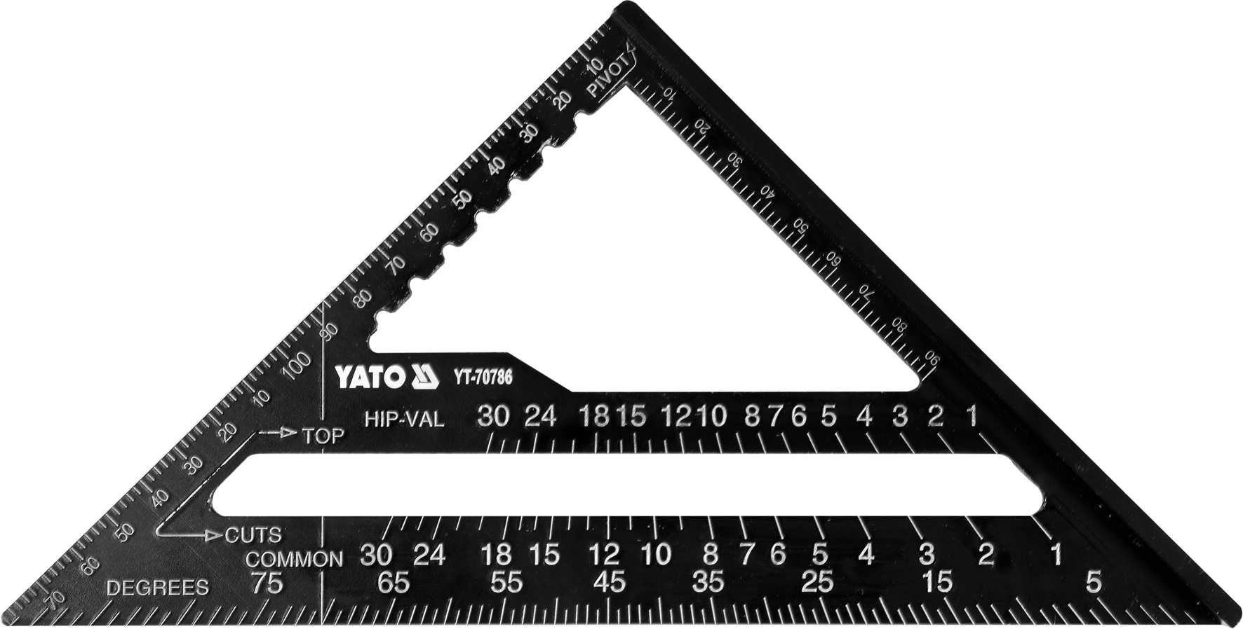 Kulmamitta Yato YT-70786; 180 mm; alumiininen