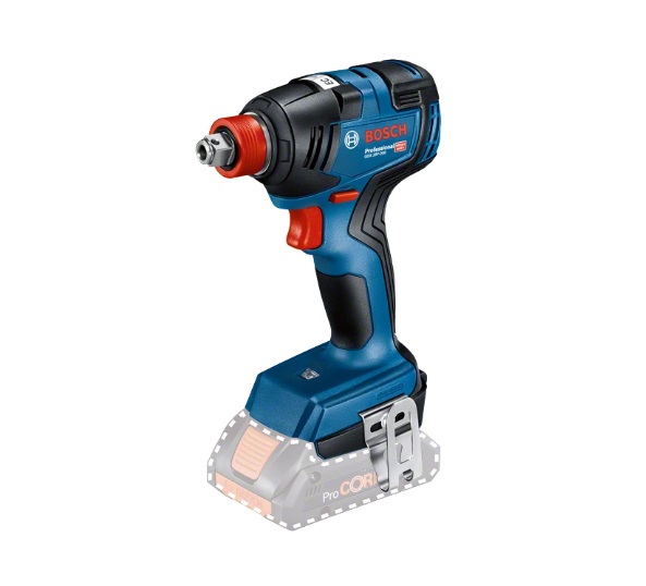 Iskumutterinväännin Bosch GDX 18V-200; 18 V (ilman akkua ja laturia)
