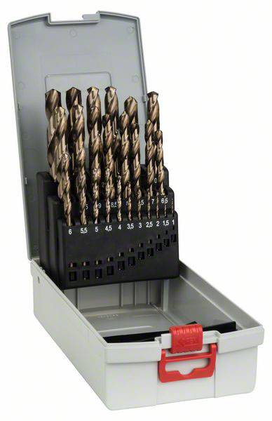 Poranteräsarja Bosch 2608587018; HSS-CO; DIN 338; 25 kpl.