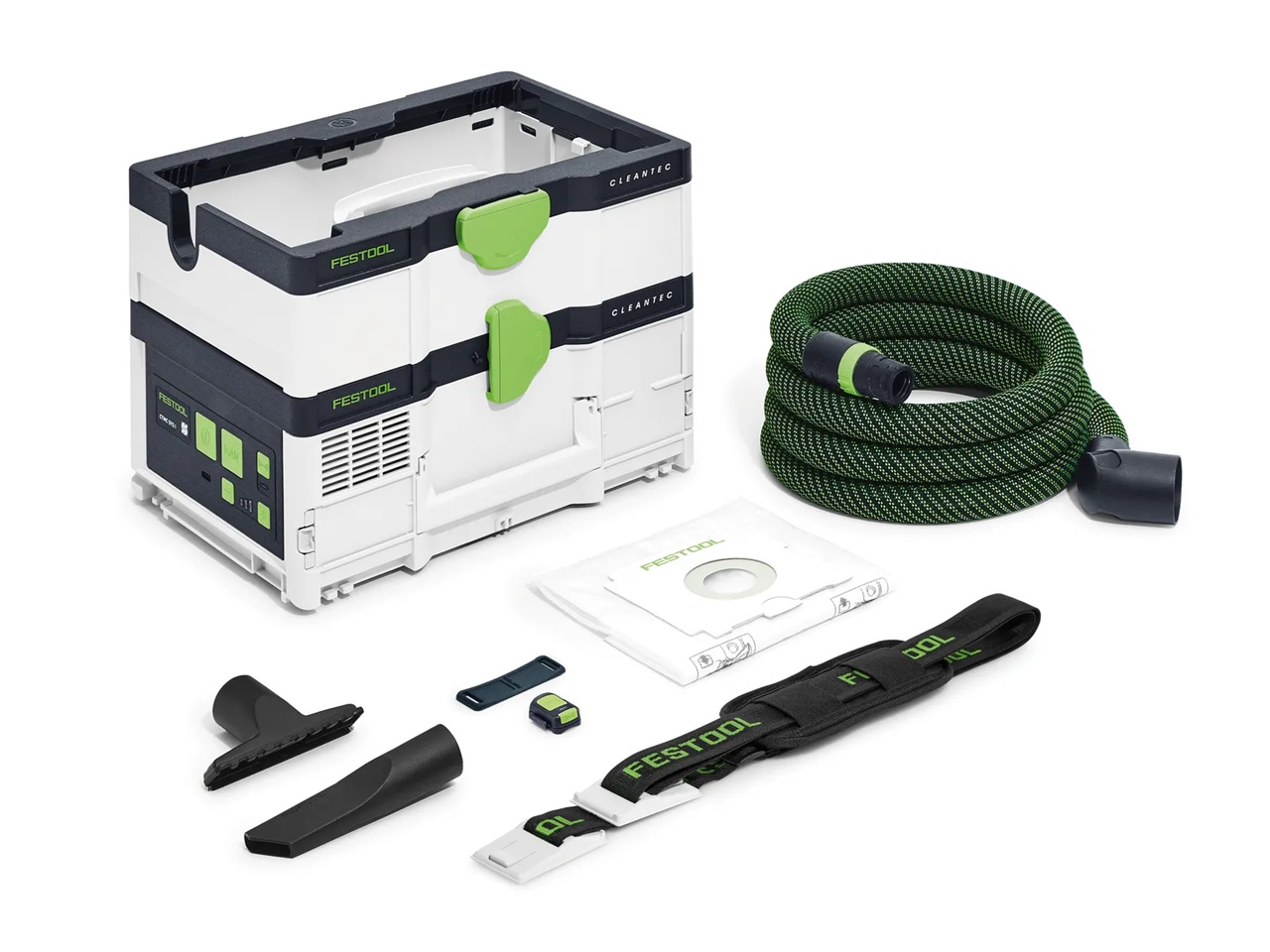 Akkupölynimuri  Festool CLEANTEC CTMC SYS I-Basic; 18 V (ilman akkua ja laturia)