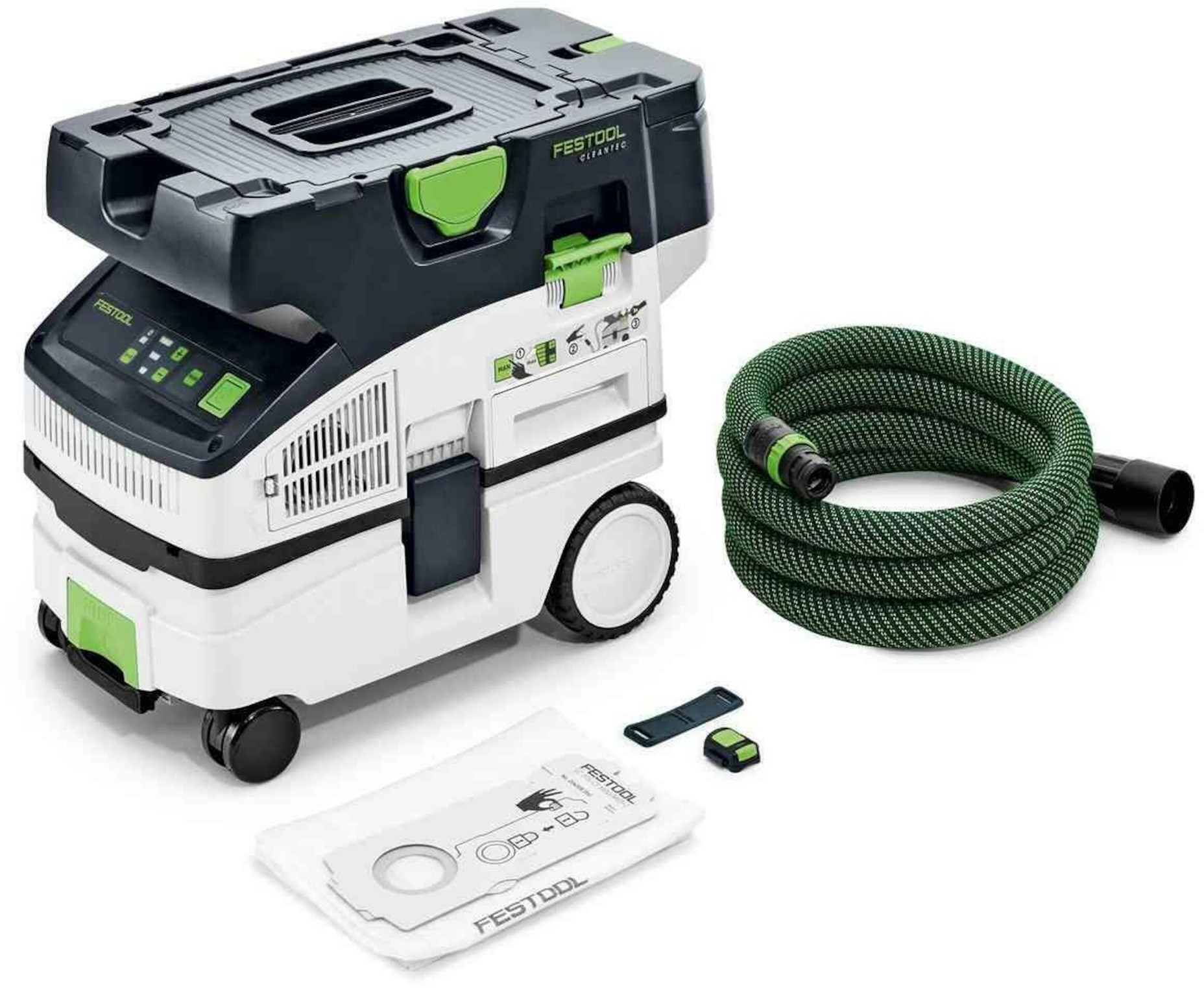 Akkupölynimuri  Festool CLEANTEC CTLC MINI I-Basic; 18 V (ilman akkua ja laturia)