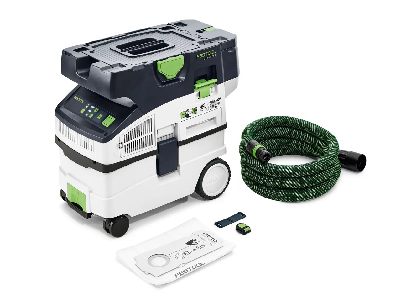 Akkupölynimuri  Festool CLEANTEC CTLC MIDI I-Basic; 18 V (ilman akkua ja laturia)