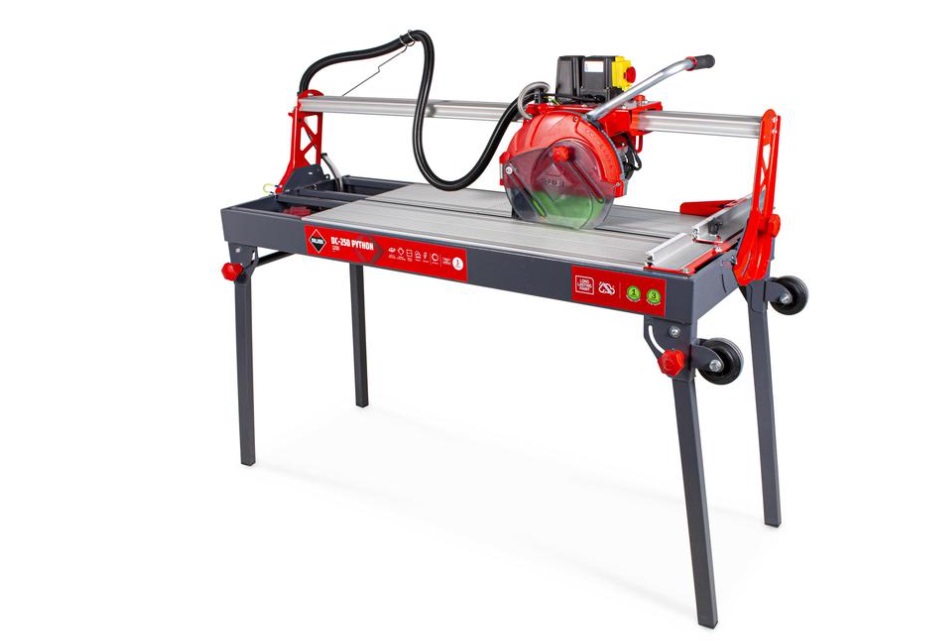 Liukupöytäsaha laattojen märkäkatkaisuun Rubi DC-250 PYTHON 1200