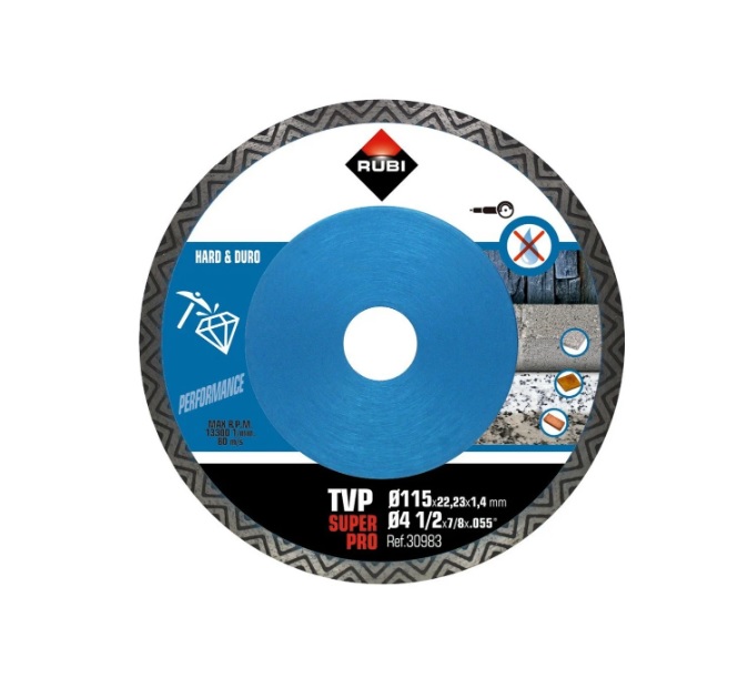 Timanttikatkaisulaikka Rubi TVP 115 SUPERPRO; 115 mm