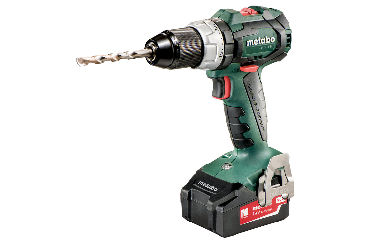 Iskupora / ruuvinväännin Metabo SB 18 LT BL; 18 V; 2x4,0 Ah akku